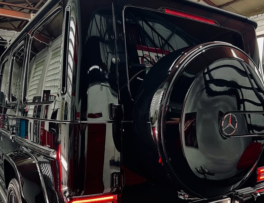 Mercedes G-Class - efekt głębi lakieru